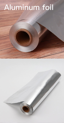 Heavy Duty Disposable Kitchen Tin Foil Aluminum Foil Paper Roll For Food Packing